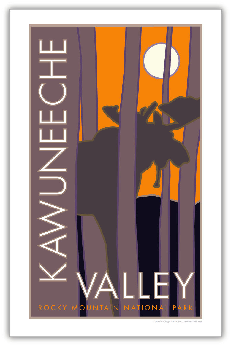 Kawuneeche Valley, Colorado - Poster