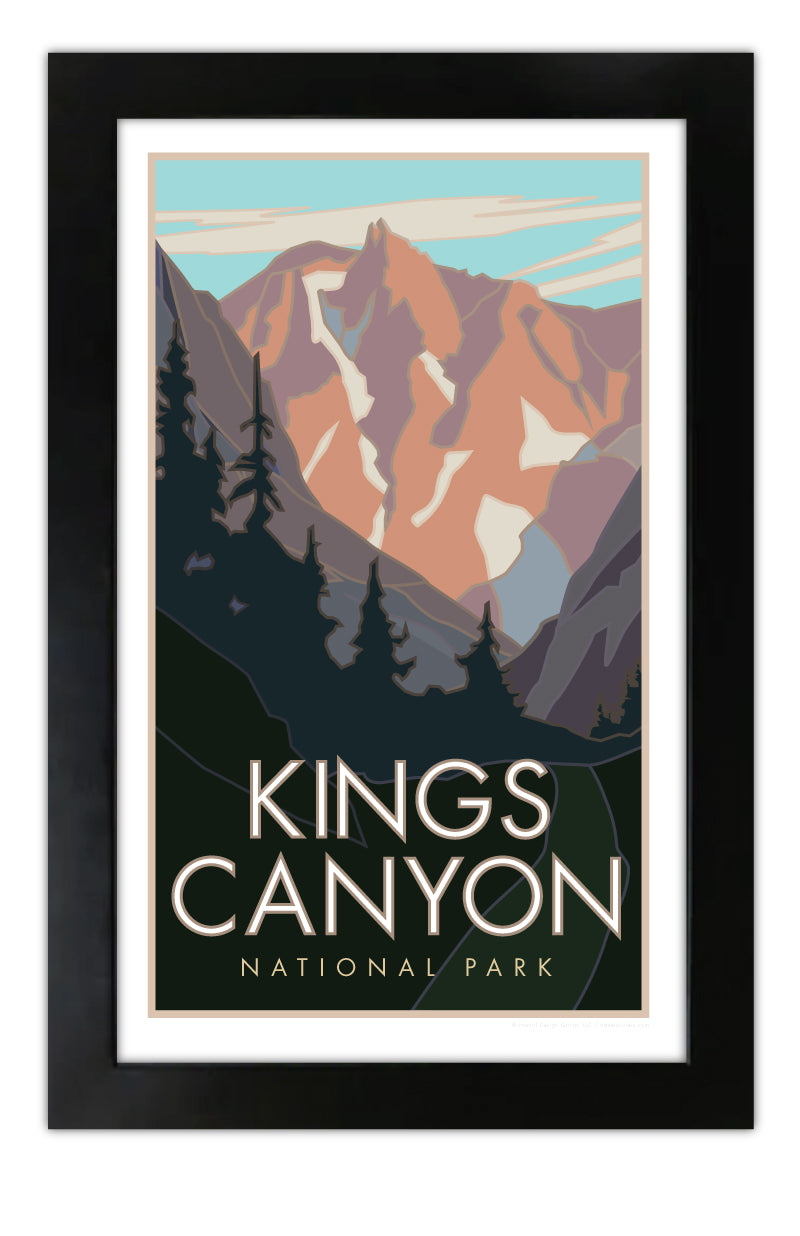 Kings Canyon National Park, California - Poster