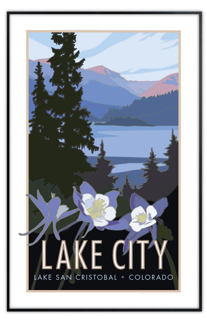 Lake City, Colorado - Poster