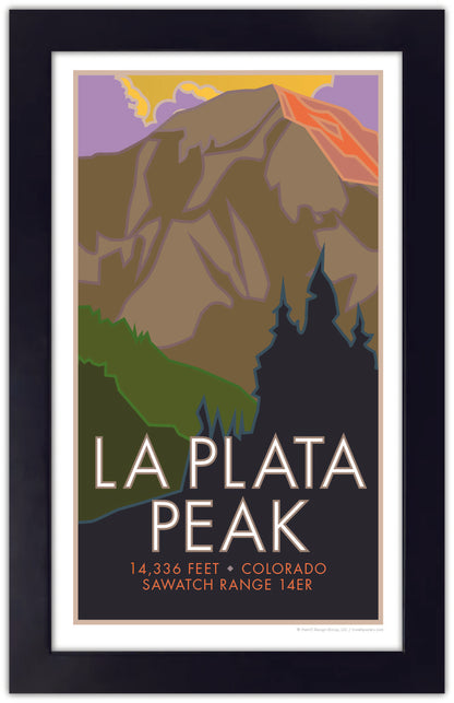 LaPlata Peak, Colorado - Colorado 14er - Poster