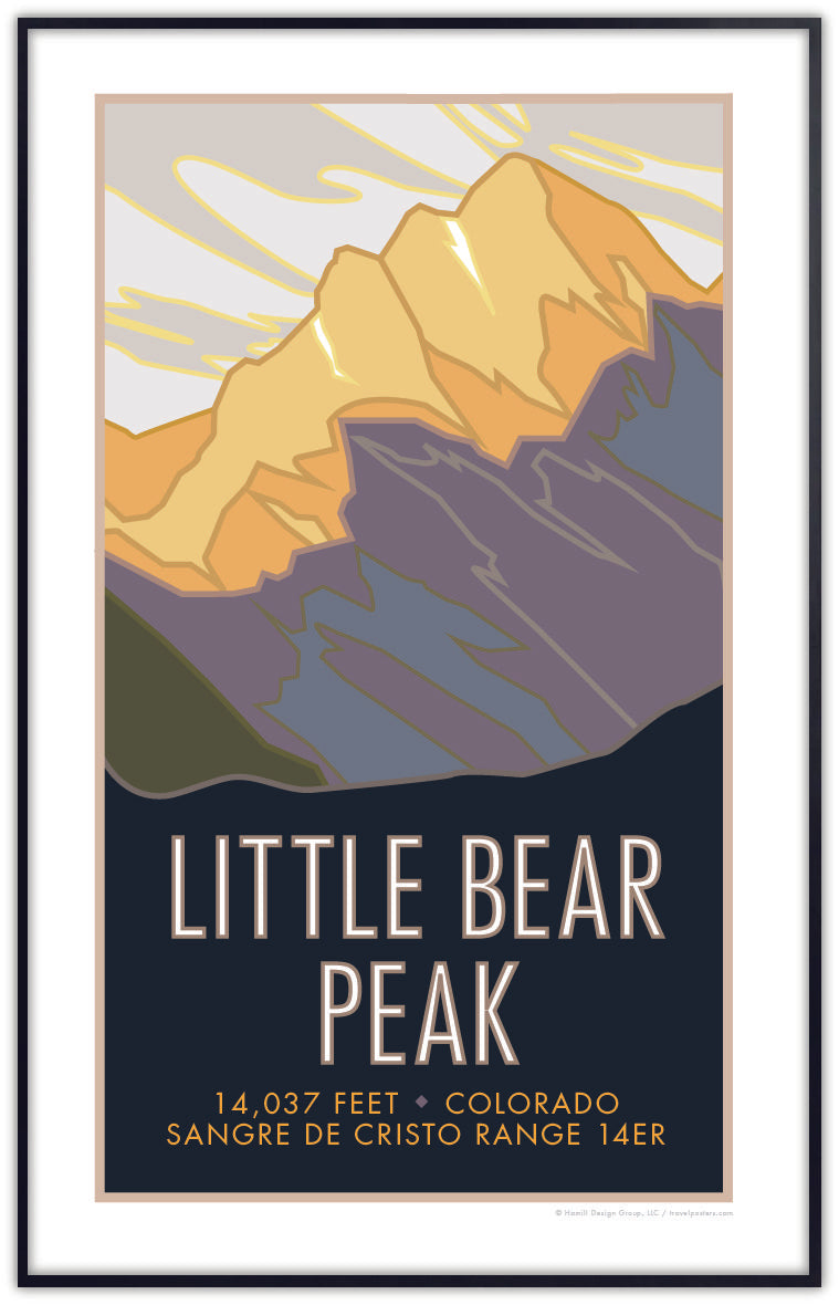 Little Bear Peak, Colorado - Colorado 14er - Poster