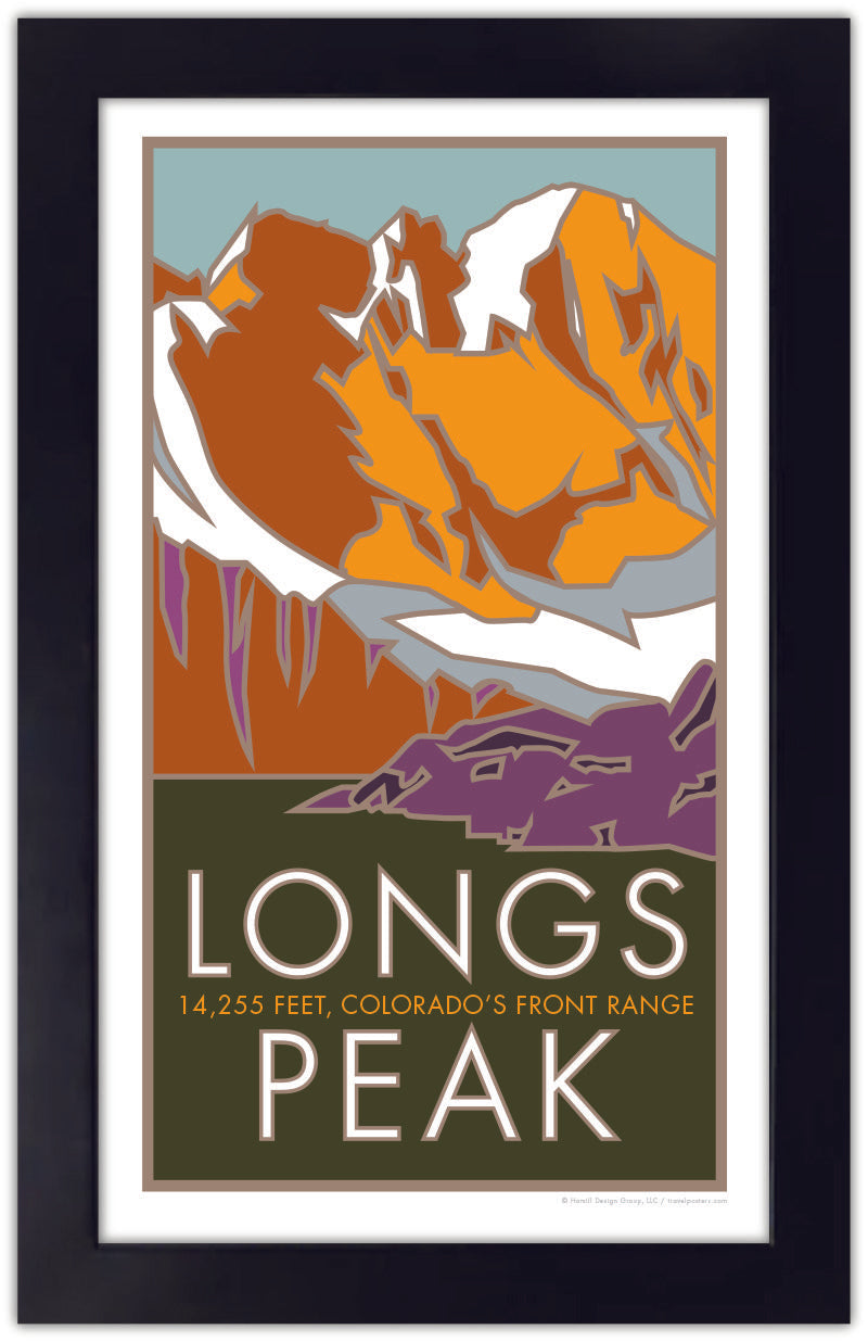 Longs Peak 1, Colorado - Colorado 14er - Poster