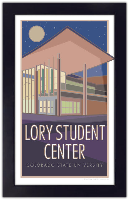 Lory Student Center (CSU) Colorado - Poster