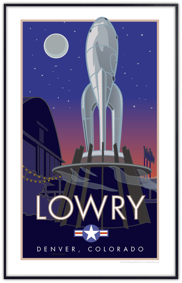 Lowry Neighborhood, Denver, Colorado - Poster