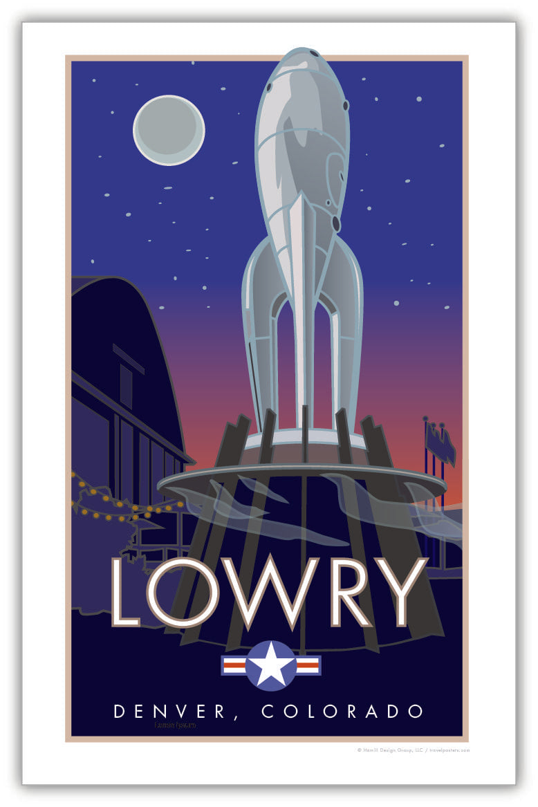 Lowry Neighborhood, Denver, Colorado - Poster