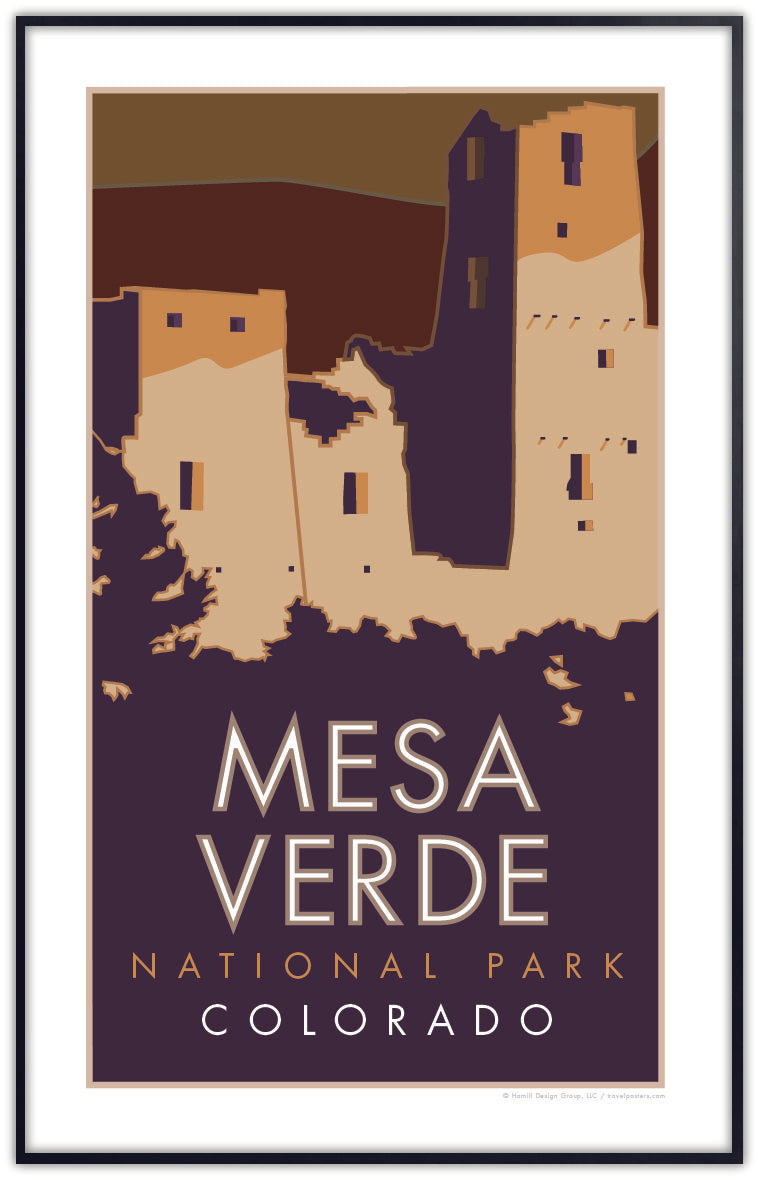 Mesa Verde National Park, Colorado - Poster