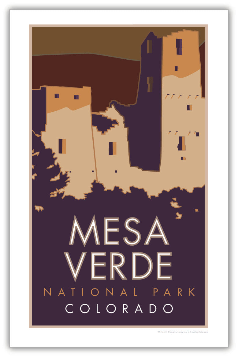 Mesa Verde National Park, Colorado - Poster