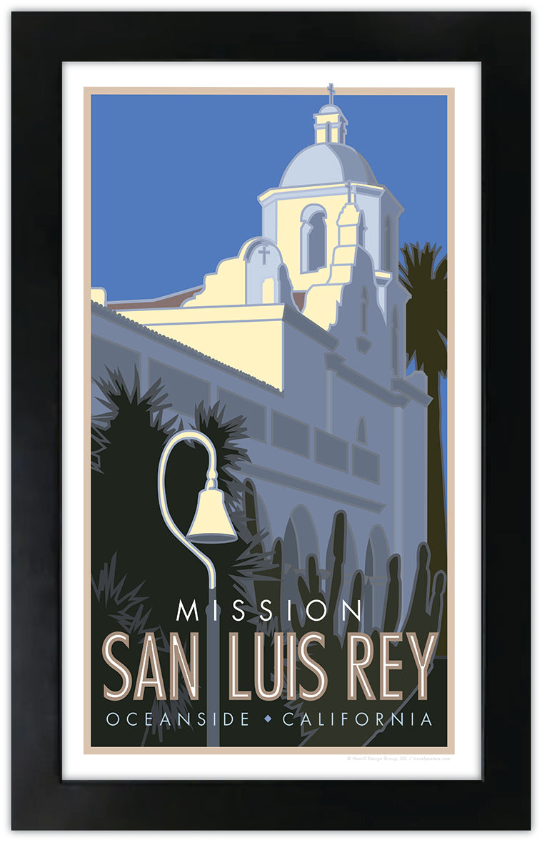 Mission San Luis Rey, California Poster