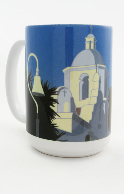 Mission San Luis Rey, California - 15oz. Ceramic Mug