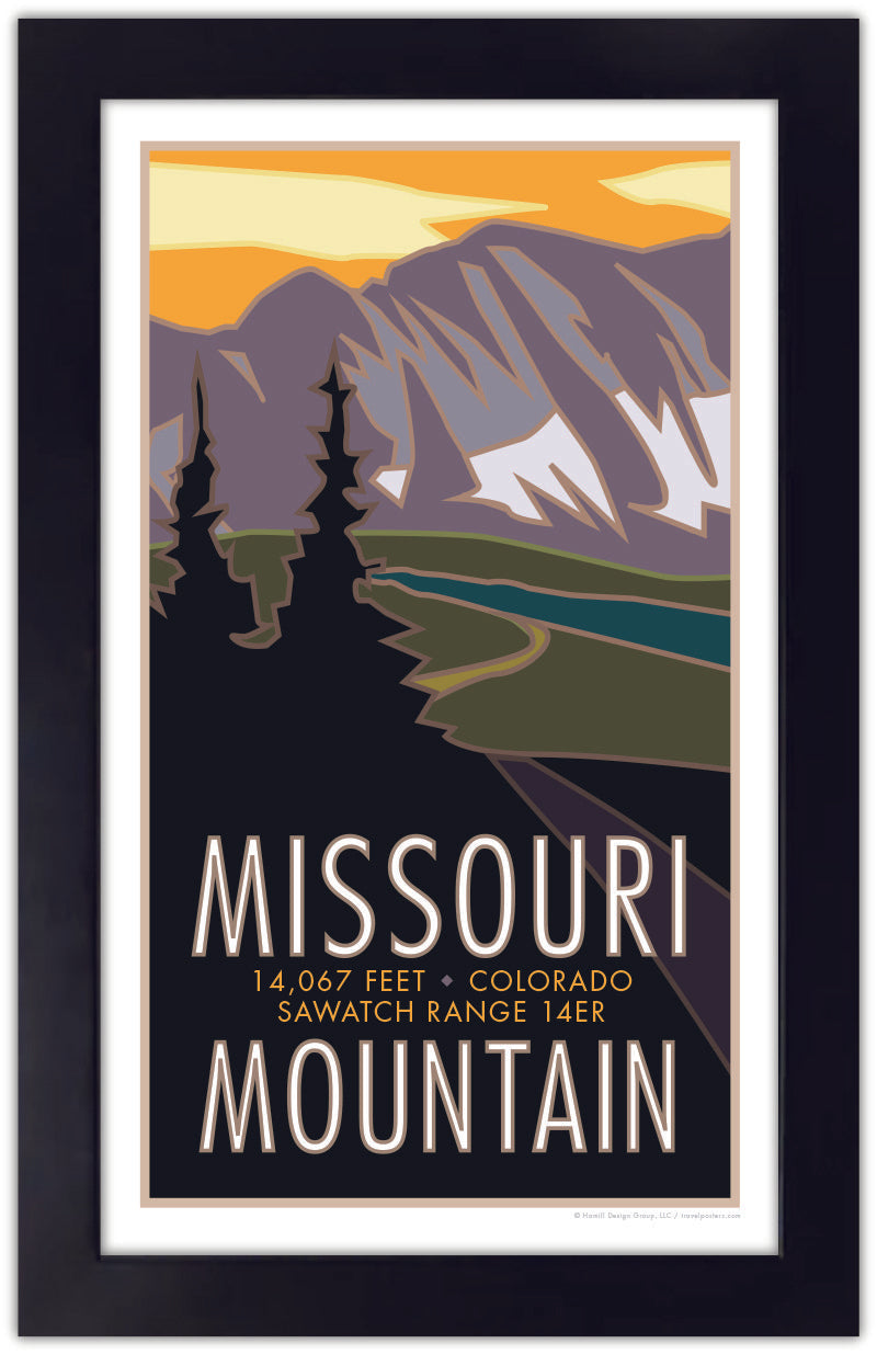 Missouri Mountain, Colorado - Colorado 14er - Poster