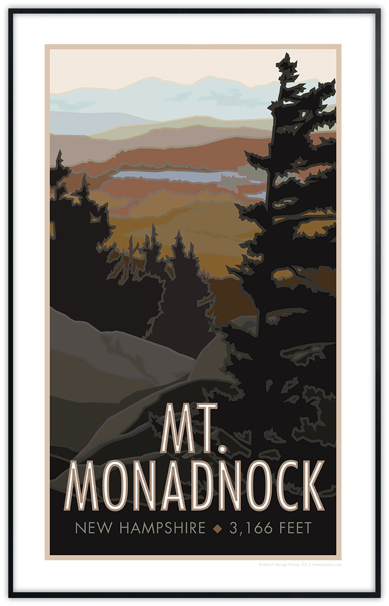 Mt. Monadnock, New Hampshire - Poster