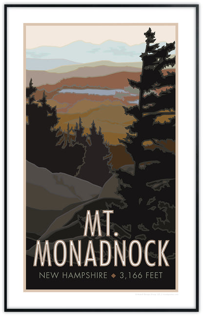 Mt. Monadnock, New Hampshire - Poster