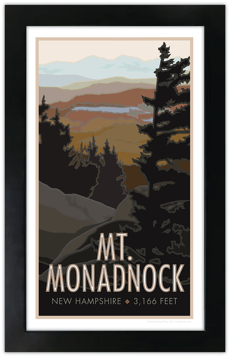 Mt. Monadnock, New Hampshire - Poster