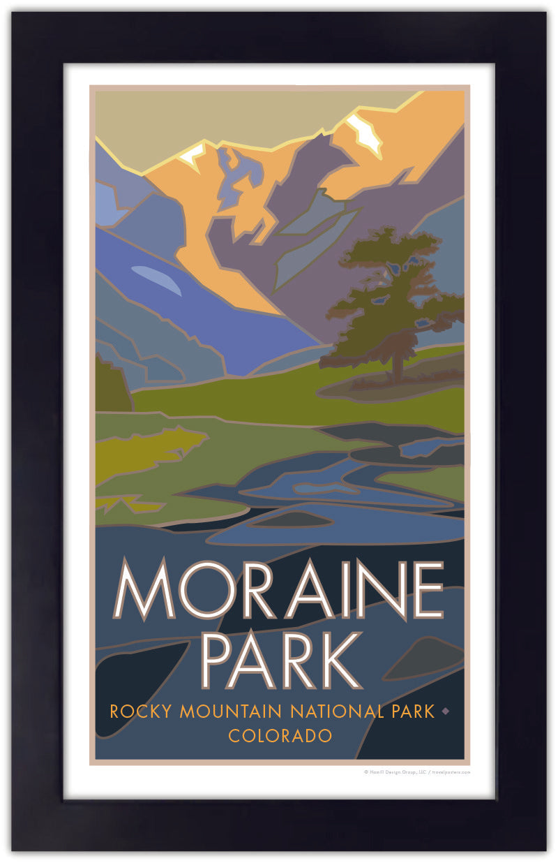 Moraine Park, Rocky Mountain National Park, Colorado - Poster