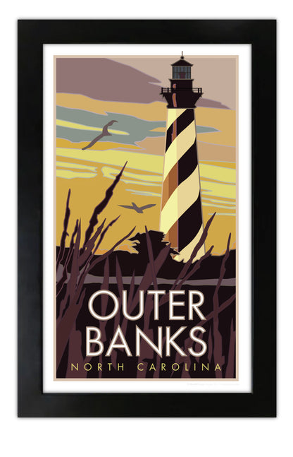 The Outer Banks of North Carolina - Poster