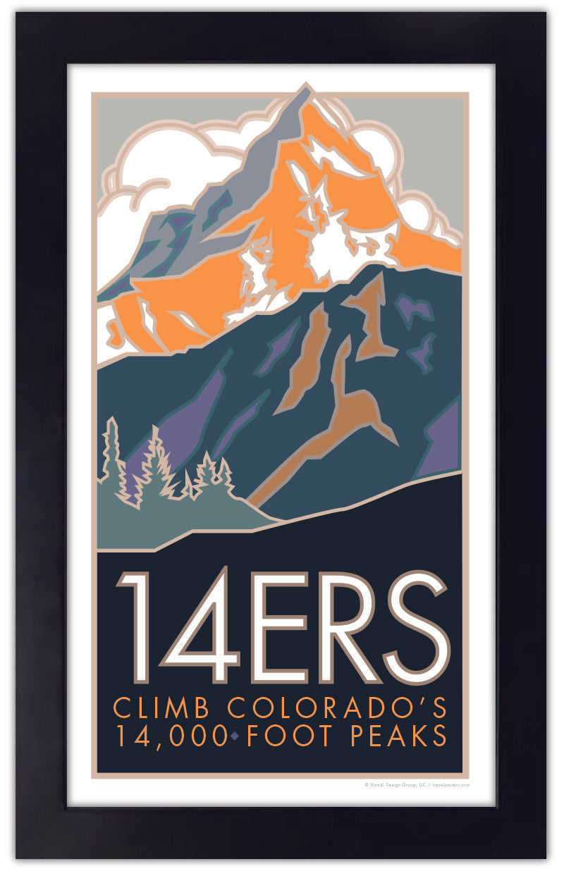 14ERS - Climb Colorado's 14000-ft Peaks - Posters