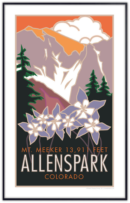 Allenspark, Colorado - Poster