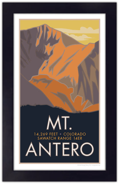 Mt. Antero, Colorado - Colorado 14er - Poster