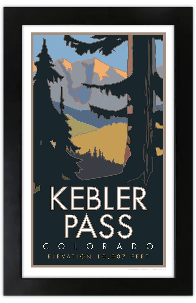 Kebler Pass, Colorado - Poster