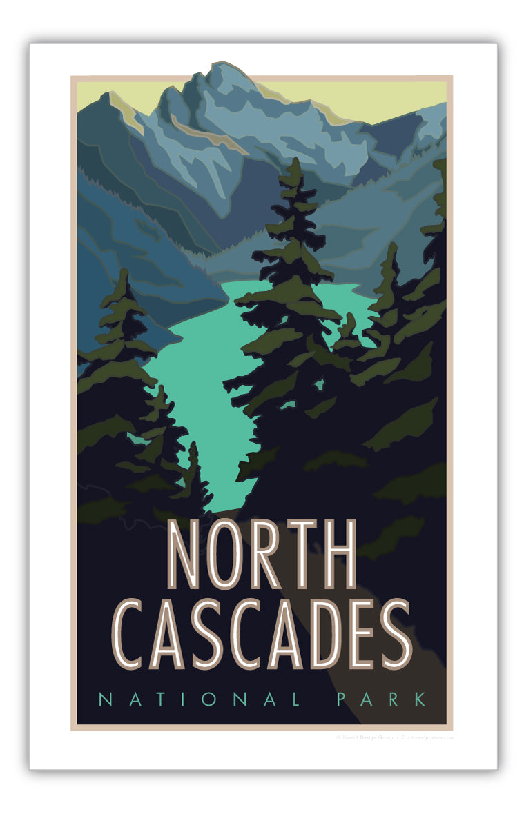 North Cascades National Park - Washington -  Poster