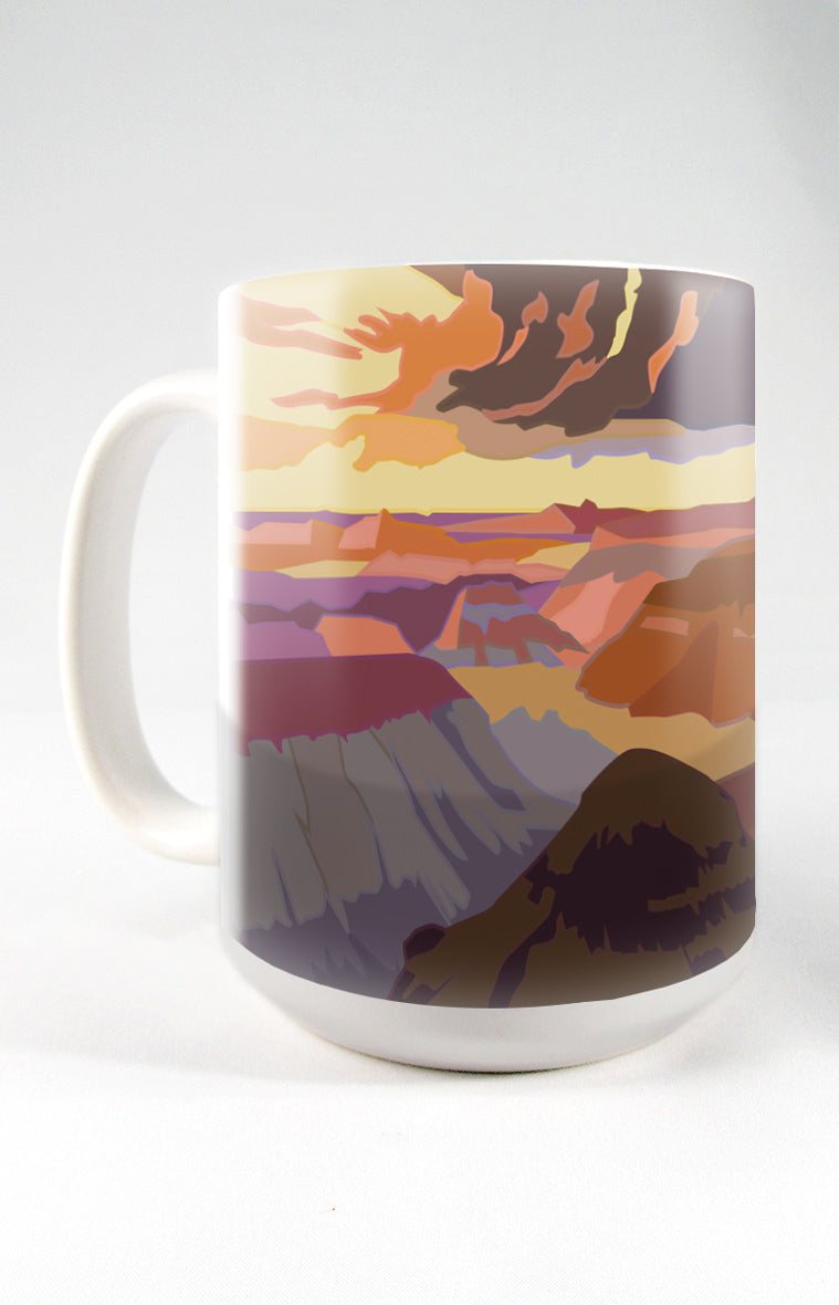 Petrified Forest National Park, Arizona - 15oz. Ceramic Mug