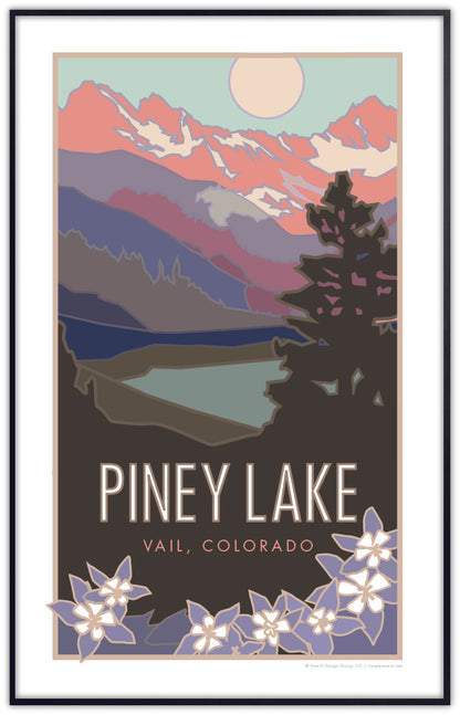 Piney Lake (Eagles Next Wilderness), Colorado - Poster