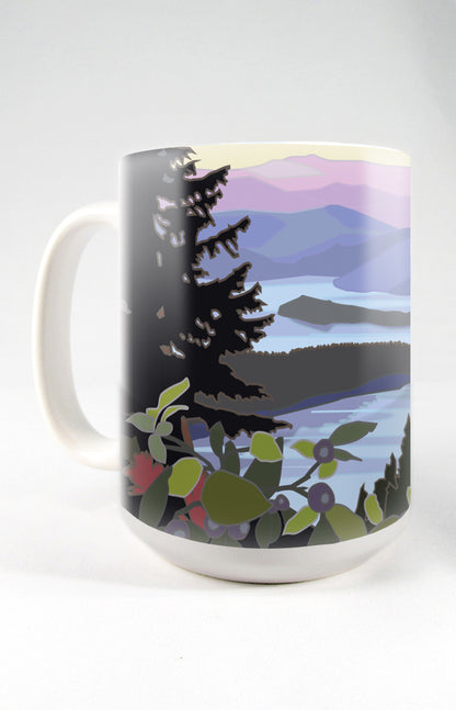 Priest Lake, Idaho - 15oz. Ceramic Mug