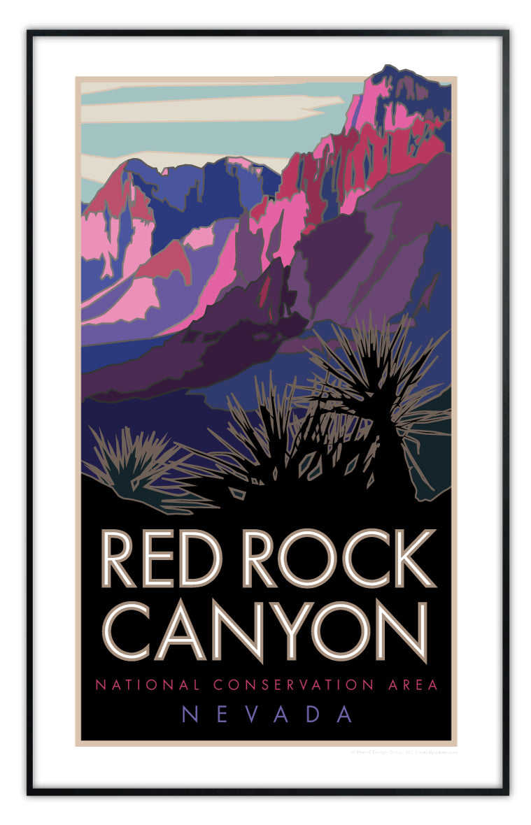 Red Rock Canyon, Nevada - Poster