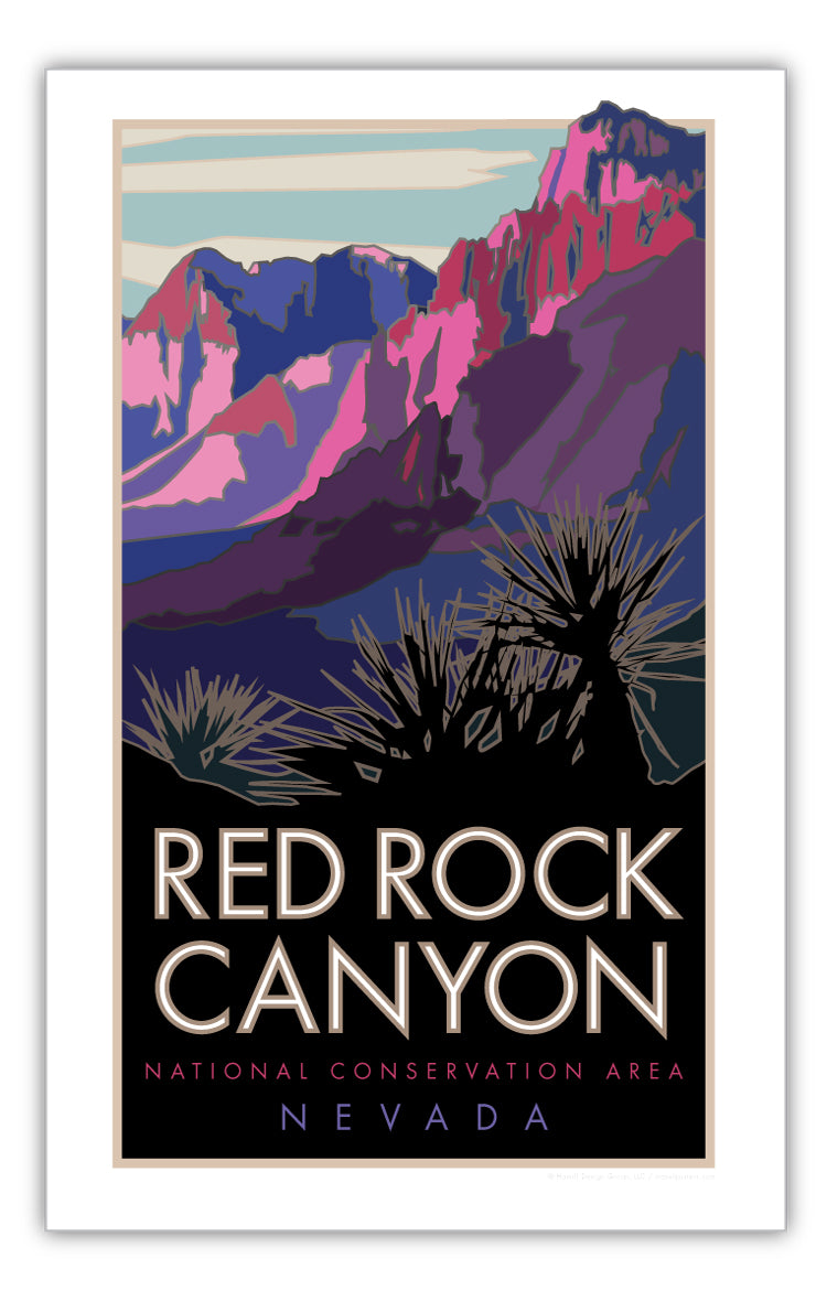 Red Rock Canyon, Nevada - Poster