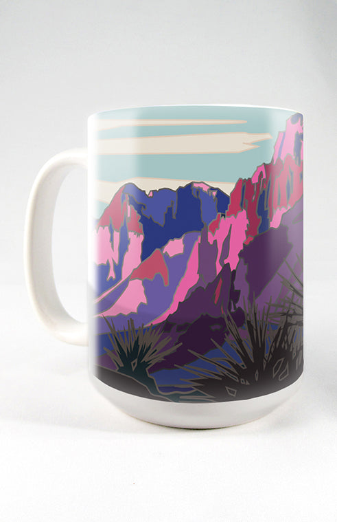 Red Rock Canyon, Nevada - 15oz. Ceramic Mug