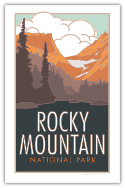 Rocky Mountain National Park 1, Colorado - Poster