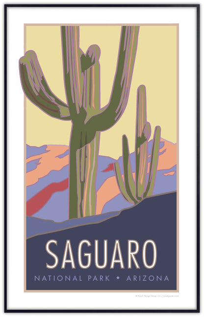 Saguaro National Park, Arizona - Poster