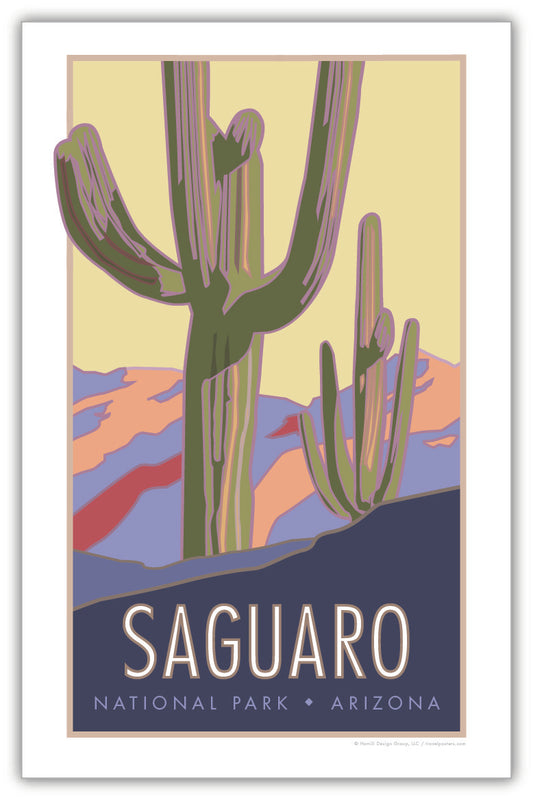 Saguaro National Park, Arizona - Poster