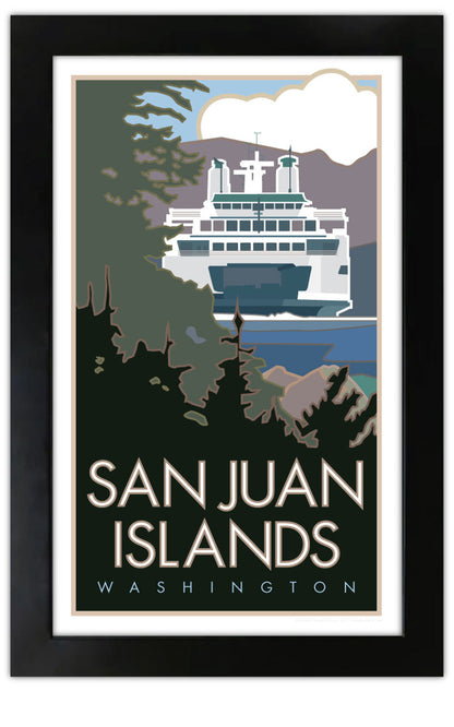 San Juan Islands, Washington Poster