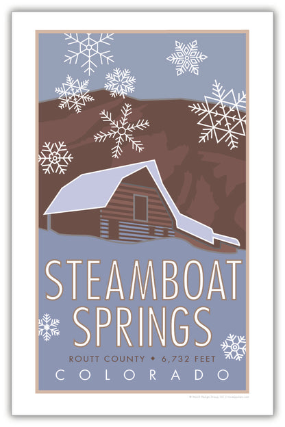 Steamboat Springs, Colorado - Poster