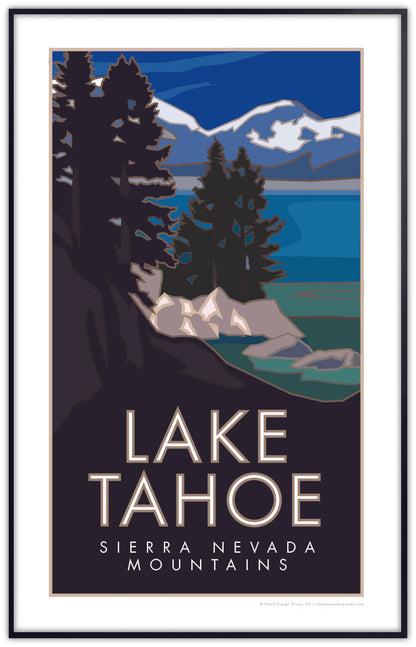 Lake Tahoe Poster