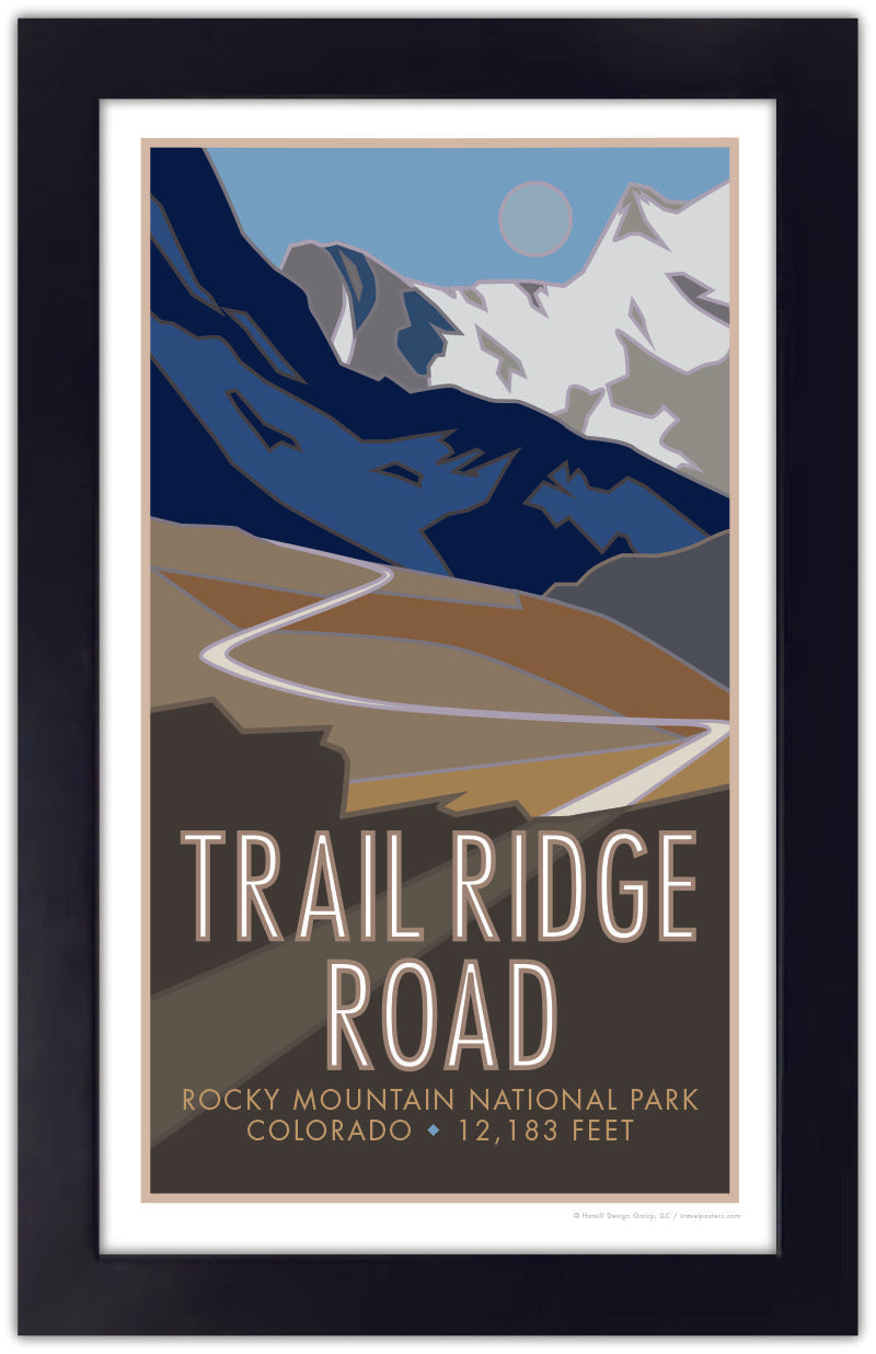 Trail Ridge Road 1 (Rocky Mountain National Park), Colorado - Poster