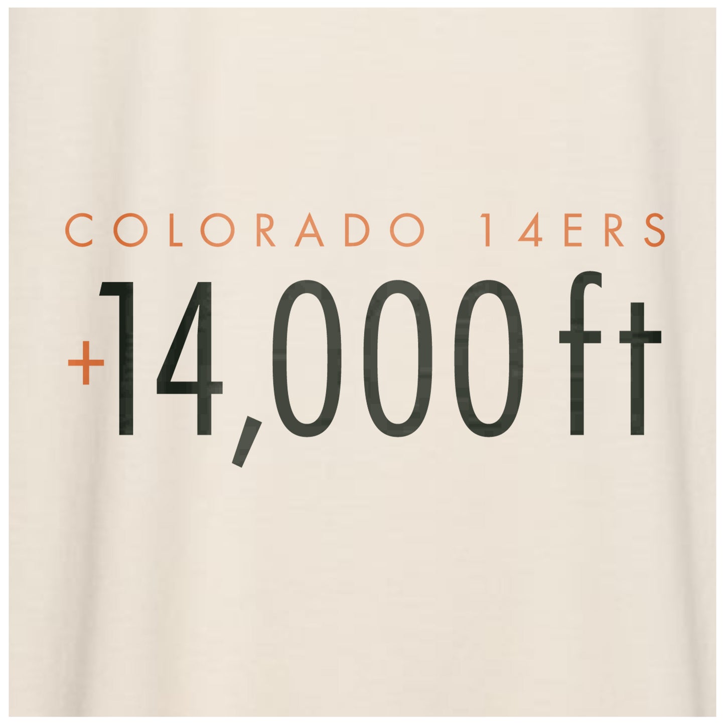 14000FT - Comfort Colors Heavyweight T-Shirt LARGE / Denim