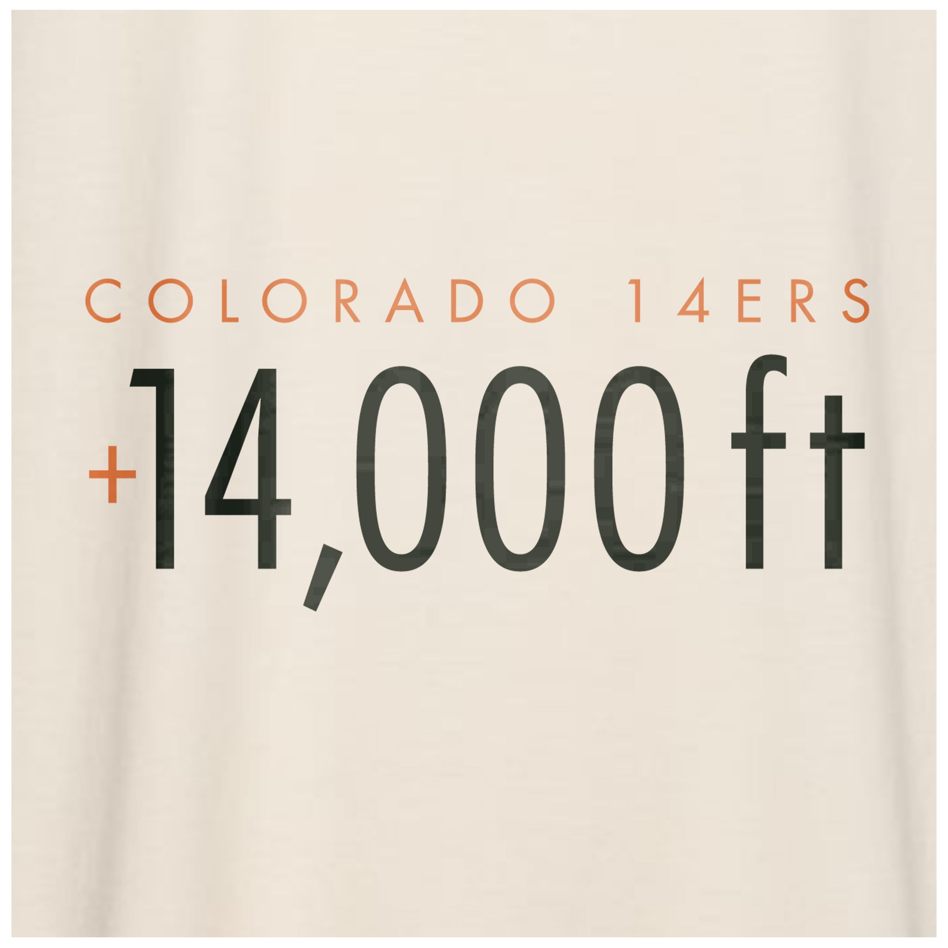 14000FT - Comfort Colors Heavyweight T-Shirt LARGE / Denim