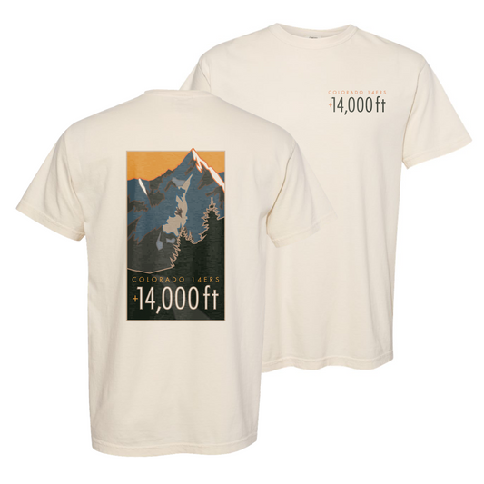 14000FT - Comfort Colors Heavyweight T-Shirt XXL / Denim