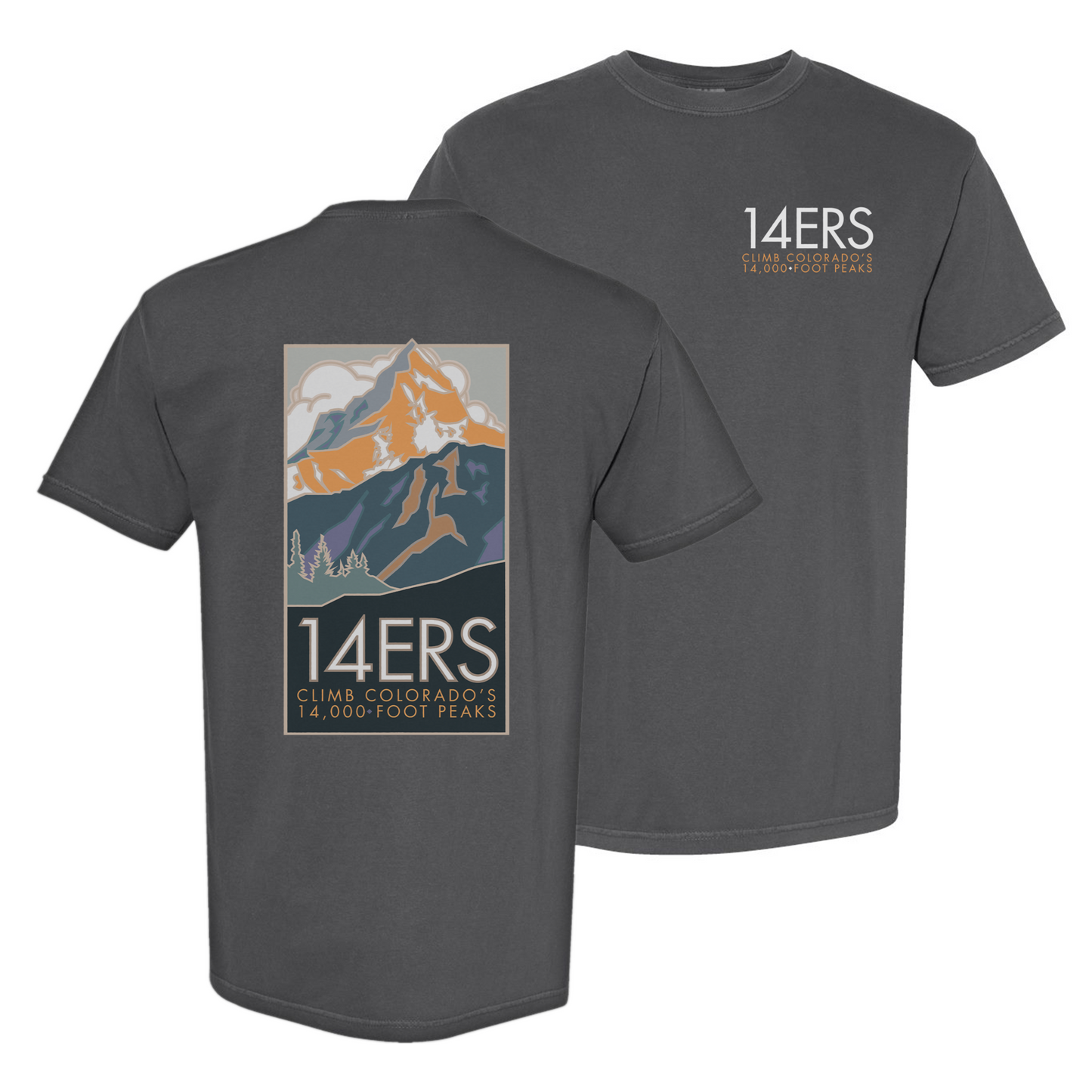 14ERS - Comfort Colors Heavyweight T-Shirt
