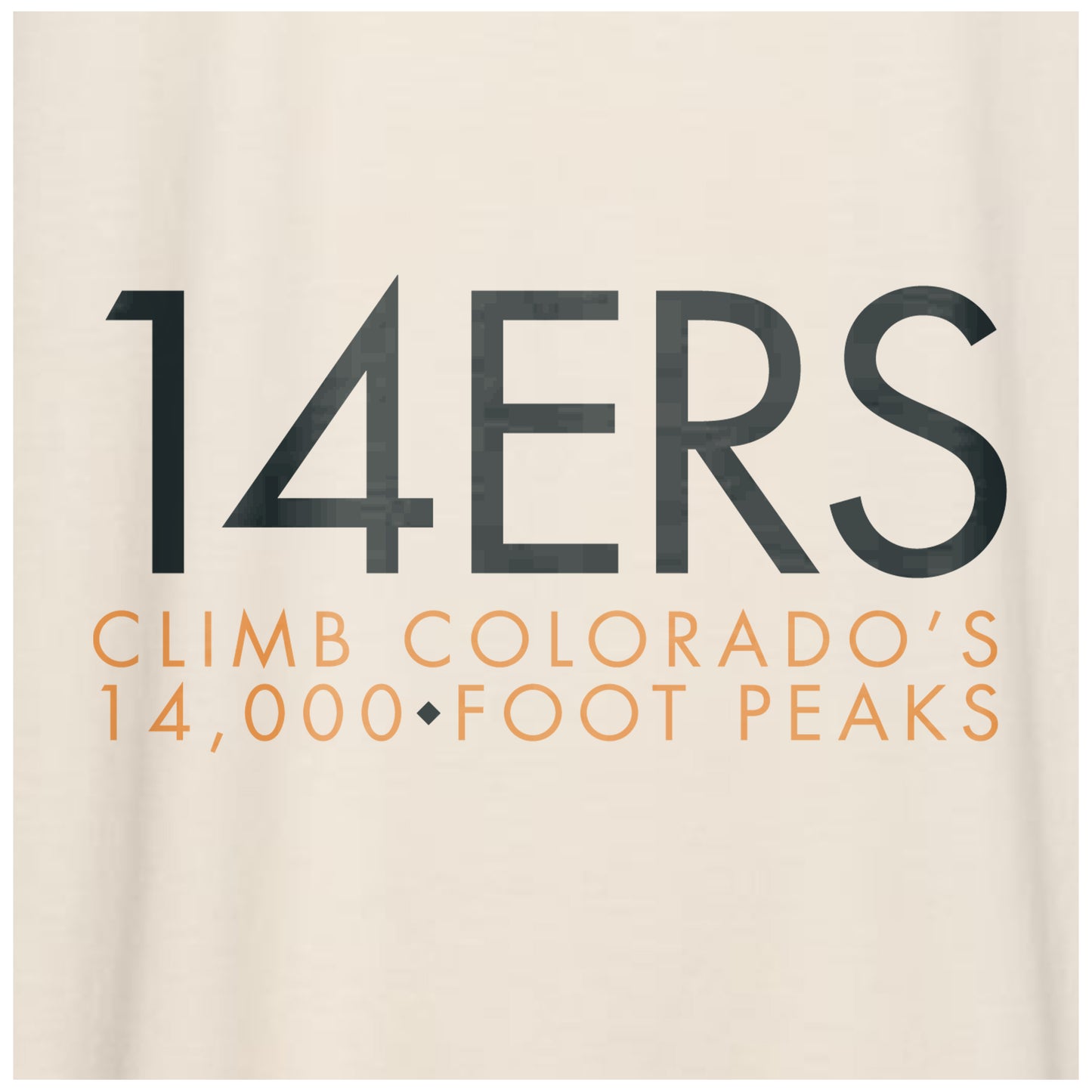 14ERS - Comfort Colors Heavyweight T-Shirt XXL / Burnt Orange