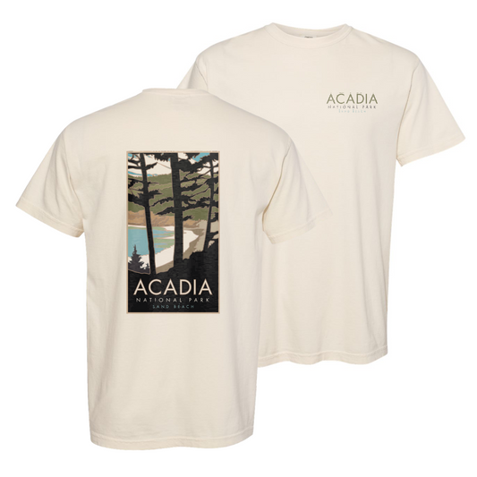 ACADIASANDBEACH - Comfort Colors Heavyweight T-Shirt