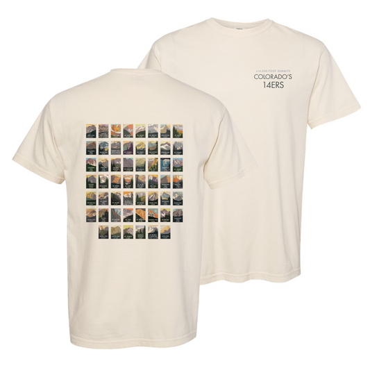 ALL14ers - Comfort Colors Heavyweight T-Shirt