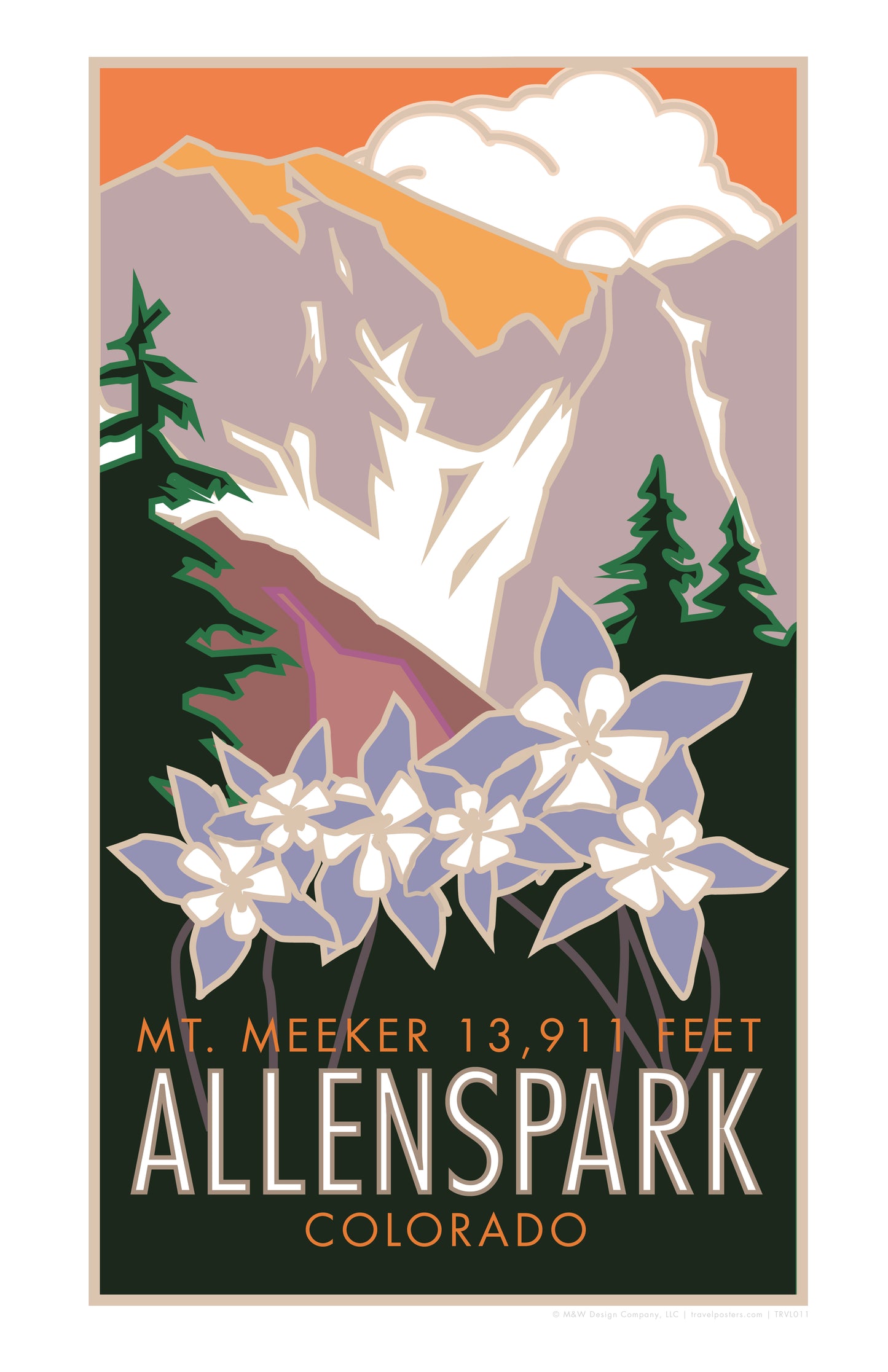 Allenspark, Colorado - Poster