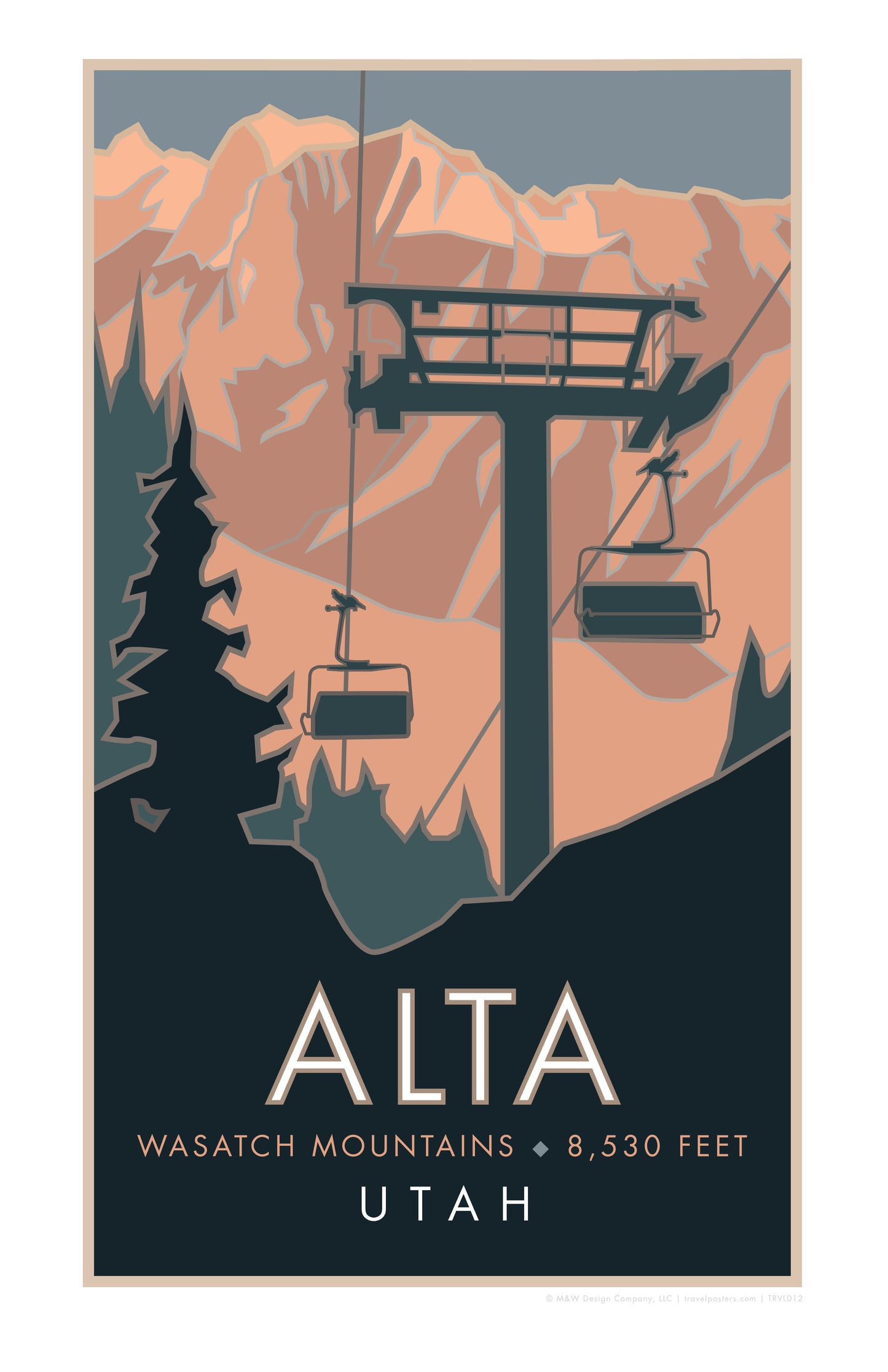 Alta, Utah - Poster