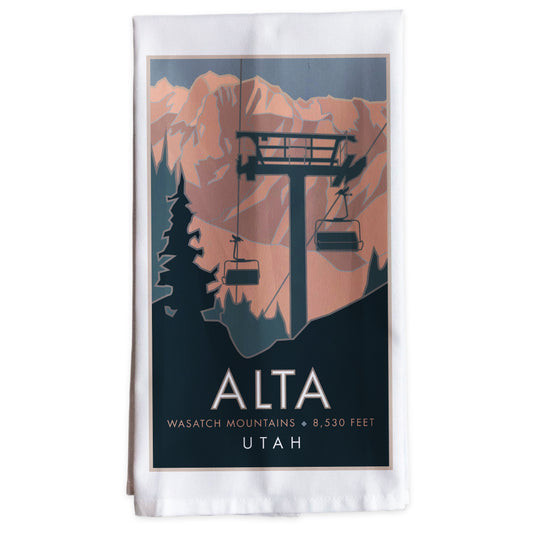 Arches National Park, Delicate Arch at Night, Utah -Tea Towel