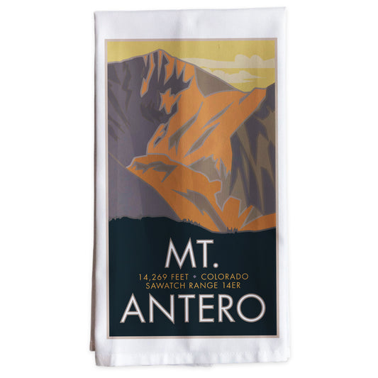 Mt. Antero, Colorado - Colorado 14er -Tea Towel