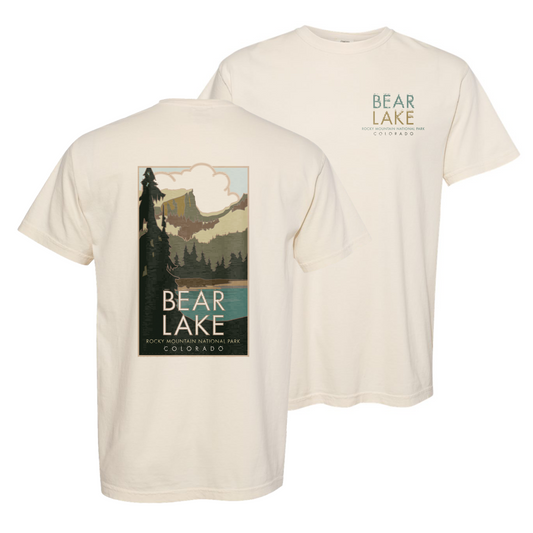 BEARLAKE2OLIVE - Comfort Colors Heavyweight T-Shirt