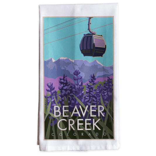 Beaver Creek Summer, Colorado -Tea Towel